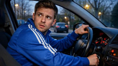 Угонщик решил завести машину &laquo;с толкача&raquo; направив под горку