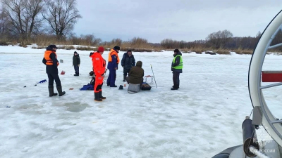 Семь рыбаков в Зеленодольском районе оштрафованы за выход на тонкий лед