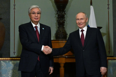 Глава государства встретился с Владимиром Путиным