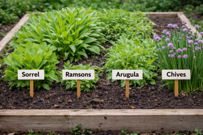 Засадила грядку этими многолетниками: всегда есть зеленушка на салат &mdash; неприхотливые, прут макушками после обрезки