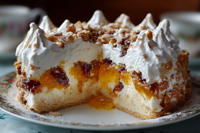 Вместо сложных тортов &mdash; этот &laquo;Каракум&raquo;: песочное тесто, джем, меренга и никакой возни