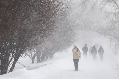 В&nbsp;Татарстане из-за сильного снегопада объявили штормовое предупреждение