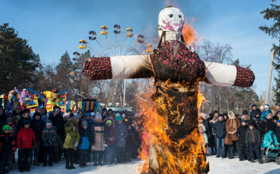 МЧС просит татарстанцев не устраивать пожар на Масленицу