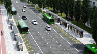 В Алматы стартует строительство линии BRT по улице Желтоксан