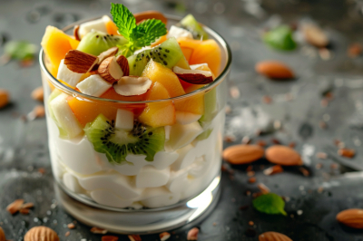 Простой десерт из творога: без выпечки и сахара