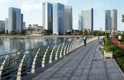 На Казанке появится новый район &mdash; с небоскребом, набережной и яхтенной мариной