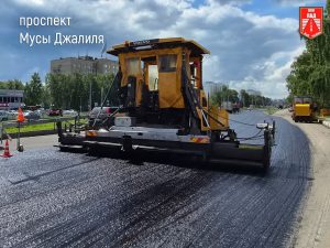 Дорожники Челнов сообщили о 90% выполненных работ